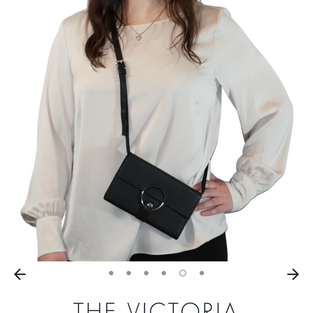 Charlotte Lou London cross body bag. Currently selling on website for $150.